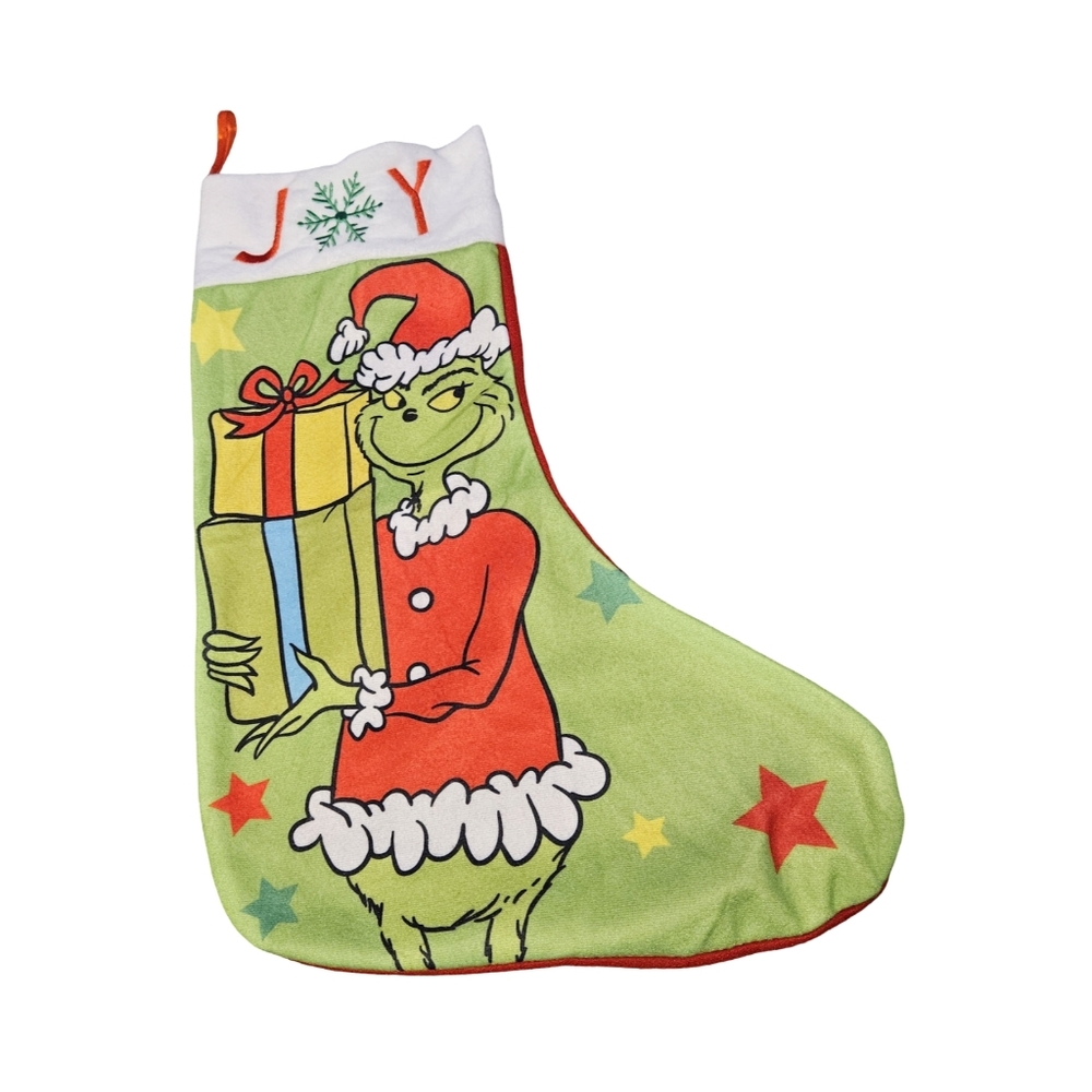 Grinch Christmas Stocking NWOT